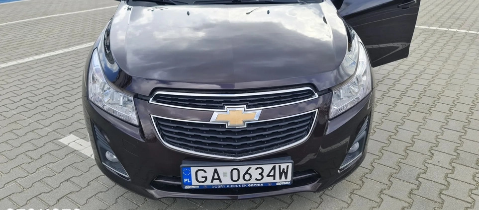 Chevrolet Cruze cena 26000 przebieg: 167600, rok produkcji 2014 z Gdynia małe 121